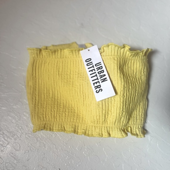 NWT URBAN OUTFITTERS SMALL YELLOW BIKINI SET (2 piece) - Picture 2 of 5